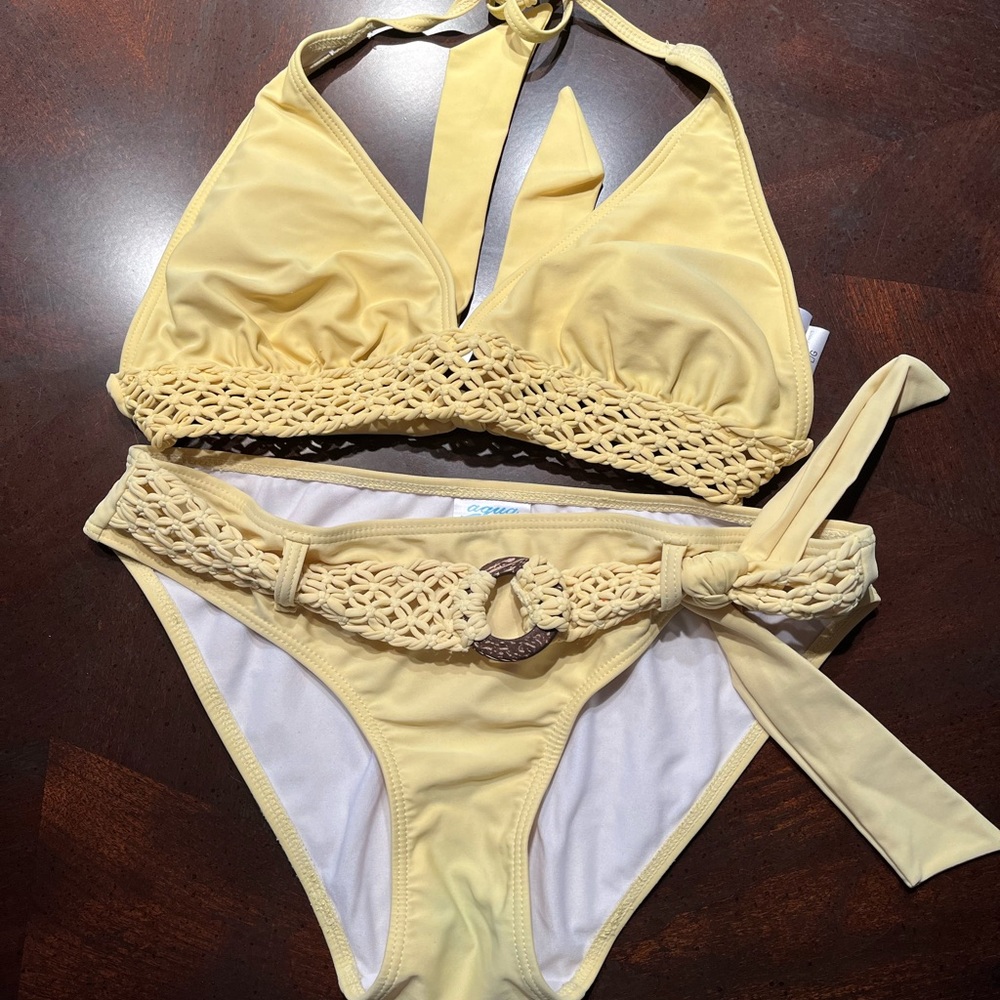 Two piece bathing suit